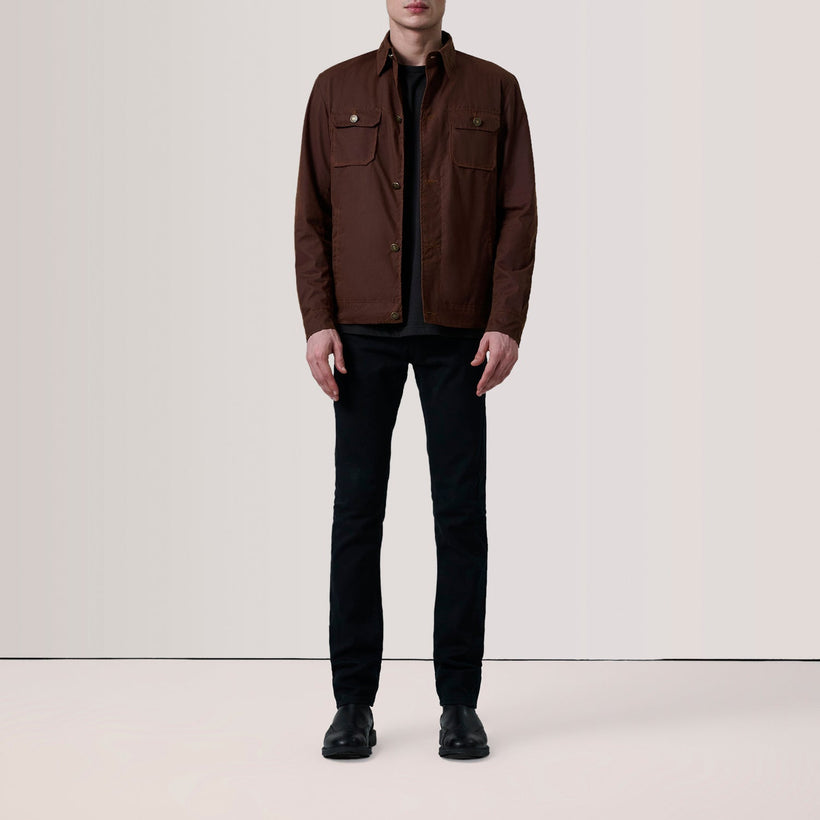 Irwin Brown Waxed Canvas Field Jacket