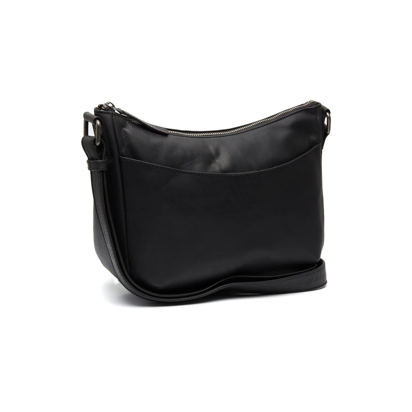 Henderson Full-Grain Leather Crossbody Bag in Classic 100% Full-Grain Leather - Full Exterior Front Profile View | Buy Online