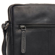 
Solid Antique Brass Hardware & Heavy-Duty Dual Zipper Detail on Montira Full-Grain Leather Crossbody Bag