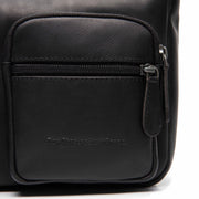 Classic 100% Full-Grain leather Bag - Rear Perspective Showing Reinforced Leather Straps & Stitching
