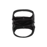 
Close-Up Detail of Classic Collar & Heavy-Duty Zipper Hardware on Lunera Full-Grain Leather Handbag