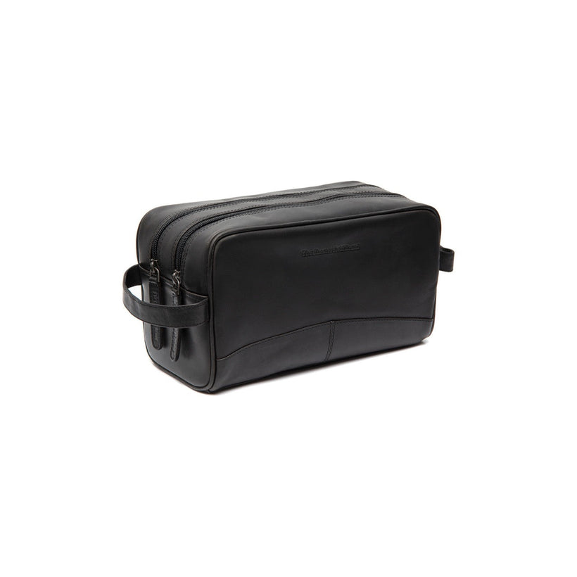 Stacey Full-Grain Leather Toiletry Bag