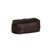 
Tailored Rib Cuffs & Hem Craftsmanship Construction Detail on Vince Full-Grain Leather Toiletry Bag