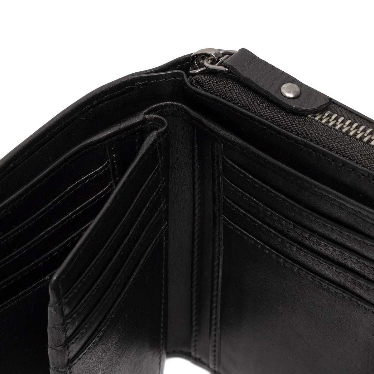 
Interior View Showing Dedicated Padded Laptop Sleeve & Multi-Compartment Organization