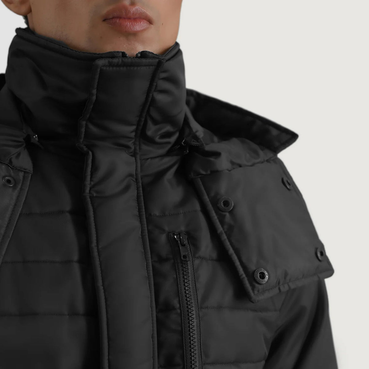
Interior View Showing Quilted Viscose Lining & Dual Inside Utility Storage Pockets