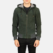 Nintenzo Leather Bomber Jacket – alternate product view 4